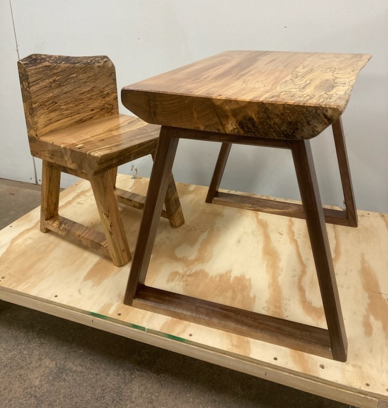 Custom Kids Desk & Chair